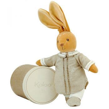 Кролик мягкая игрушка Kaloo Высота 25 см Коллекция Kaloo Льняная коллекция The Linen Collection Франция