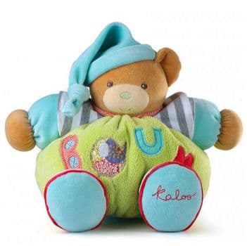 Мишка Kaloo мягкая игрушка Large Green Bear Высота 30 см Коллекция Kaloo Bliss Франция
