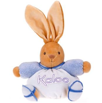 Заяц Kaloo мягкая игрушка Blue Small Rabbit Высота 18 см Коллекция Kaloo Blue Франция