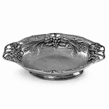 Блюдо овальное из олова Серия Мерано Длина 25 см Artina Австрия.