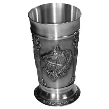 Бокал из олова Лошадь символ года Высота 14 см, Artina Австрия