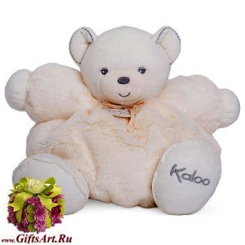Мишка Kaloo мягкая игрушка Large Cream Bear Высота 30 см Коллекция Kaloo PERLE Франция