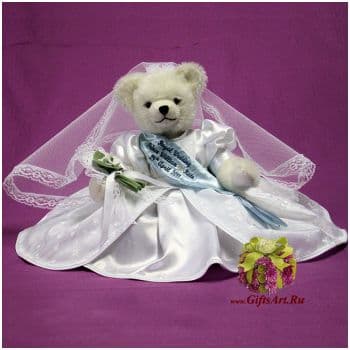 Мишка Hermann Королевская свадьба The Royal Wedding Bear. Лимит 250 шт Германия Высота 36 см
