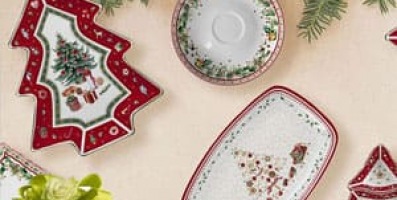 Поступление новогодней посуды из Чехии Серия Новогодняя трапеза 30-11-2020