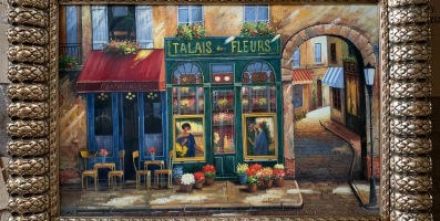 Поступление картин маслом на холсте в багете музейного уровня