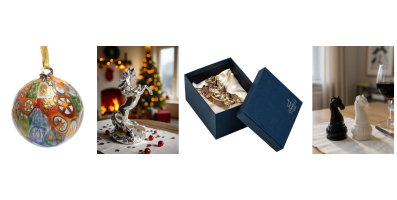 Новые поступления из Италии: лошадь символ года 2026 и елочные шары из муранского стекла. 