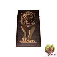 Эксклюзивные нарды &quot;Пантера, идущая из темноты&quot;