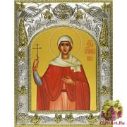 Икона освященная &quot;Ника Коринфская мученица&quot;, 14x18 см