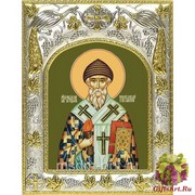 Икона освященная &quot;Спиридон Тримифунтский святитель&quot;, 14x18 см