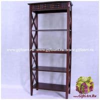 Стеллаж &quot;Собрание сочинений&quot;. Дерево. МДФ. Высота 173 см.