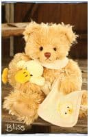 Медведь Bliss Блисс с утёнком 25 см Коллекция Settler Bears Австралия