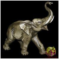 Статуэтка фарфоровая &quot;Слон&quot;. Размер 23 см. Porcellane Principe Италия