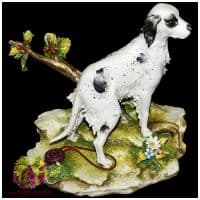 Статуэтка фарфоровая &quot;Английский сеттер&quot;. Размер 14 см. Porcellane Principe Италия