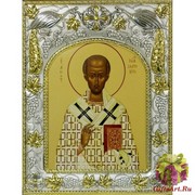 Икона освященная &quot;Иоанн(Иван) Златоуст, архиепископ Константинопольский святитель&quot;, 14x18 см