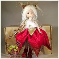 Итальянская фарфоровая кукла Noelin Ноэлин Высота 23 см. Италия Montedragone  Ручная работа