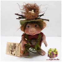 Кукла фарфоровая Montedragone Prataioli N. Высота 10 см. Италия