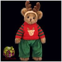 Райен - рождественский медведь. Высота 36 см. Новогодняя коллекция