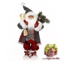 Санта Клаус с лыжами Высота 65 см RF-Collection 40-28-34 Германия