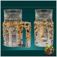 Подстаканник серебряный Шалом. Серебро 925 пробы. Россия