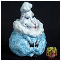 Модная овечка. Колокольчик. Керамика. Высота 11 см. Ручная роспись. Россия Модная овечка. Колокольчик. Керамика. Высота 11 см. Ручная роспись. Россия