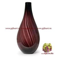 Ваза Purple Roma. Цветное стекло. Высота 50 см. Ручная работа