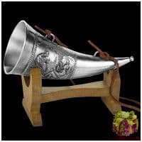 Рог изобилия на подставке,  оловянная посуда Летний вечер Artina