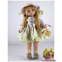 Кукла фарфоровая Montedragone Caia B 2015. Высота 28 см. Италия