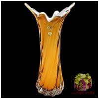 Ваза цветное стекло. Высота 40 см. 152836901 Ручная работа. Чехия