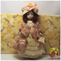 Кукла фарфоровая Montedragone Alessandra Александра. Высота 21 см. Италия