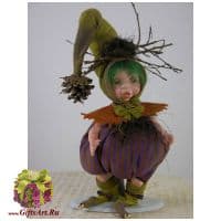 Кукла фарфоровая Montedragone Prataioli F. Высота 20 см. Италия