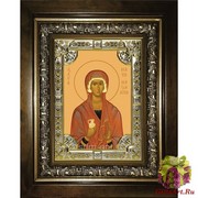 Икона освященная &quot;Мария Магдалина равноапостольная, мироносица&quot;, 18x24 см, со стразами, в деревянном киоте 24x30 см, 24x30 см