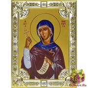 Икона освященная &quot;Маргарита Антиохийская&quot;, 18x24 см, со стразами