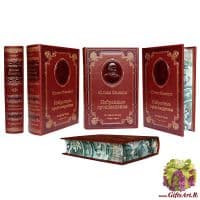 Книга Юлиан Семёнов. Избранные произведения о Штирлице. Подарочное издание. Кожаный переплет, золотое тиснение, рисованный обрез