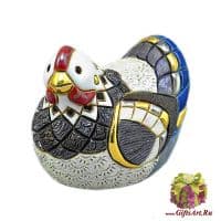 Курочка наседка De Rosa Rinconada. Эксклюзивная фигурка. Длина 8 см