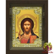 Икона освященная &quot;Господь Вседержитель&quot;, в киоте 24x30 см, 24x30 см