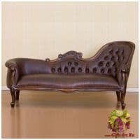 Диван оттоманка экокожа крокодил. Дерево. МДФ. Длина 170 см.