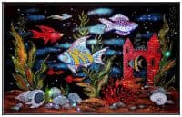Картина со стразами Аквариум