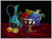Картина со стразами Натюрморт с вазой