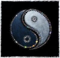 Картина хрустальная Ин-янь