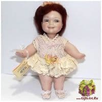 Итальянская кукла Балерина Ц Montedragone Ballerinotte C. Фарфор. Высота 16 см.