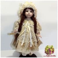 Итальянская кукла Montedragone Adelina 3A Аделина Высота 30 см. Ручная работа