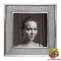 Фоторамка из олова 14 Х 14 см коллекция Lombardia. Cosi Tabellini Италия