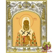 Икона освященная &quot;Петр Митрополит Московский ,святитель&quot;, 14x18 см