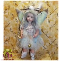 Итальянская кукла Фея Зима Montedragone Fata 4 Stagioni Inverno. Высота 26 см. Италия