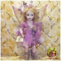 Итальянская кукла Фея Весна Montedragone Fata 4 Stagioni Primavera. Высота 26 см. Италия