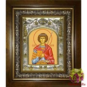 Икона освященная &quot;Георгий Победоносец великомученик&quot;, киоте 20x24 см, 20x24 см