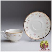 Чайный сервиз Цветочная феерия 6 персон 12 предметов Фарфор