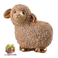 Овечка мини керамическая фигурка De Rosa Rinconada. Высота 5 см Овечка мини керамическая фигурка De Rosa Rinconada. Высота 5 см