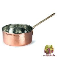 Ковш сотейник медный диаметр 20 см. Медная посуда Marque Deposee. Тунис