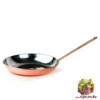 Сковорода медная диаметр 22 см. Медная посуда Marque Deposee. Тунис